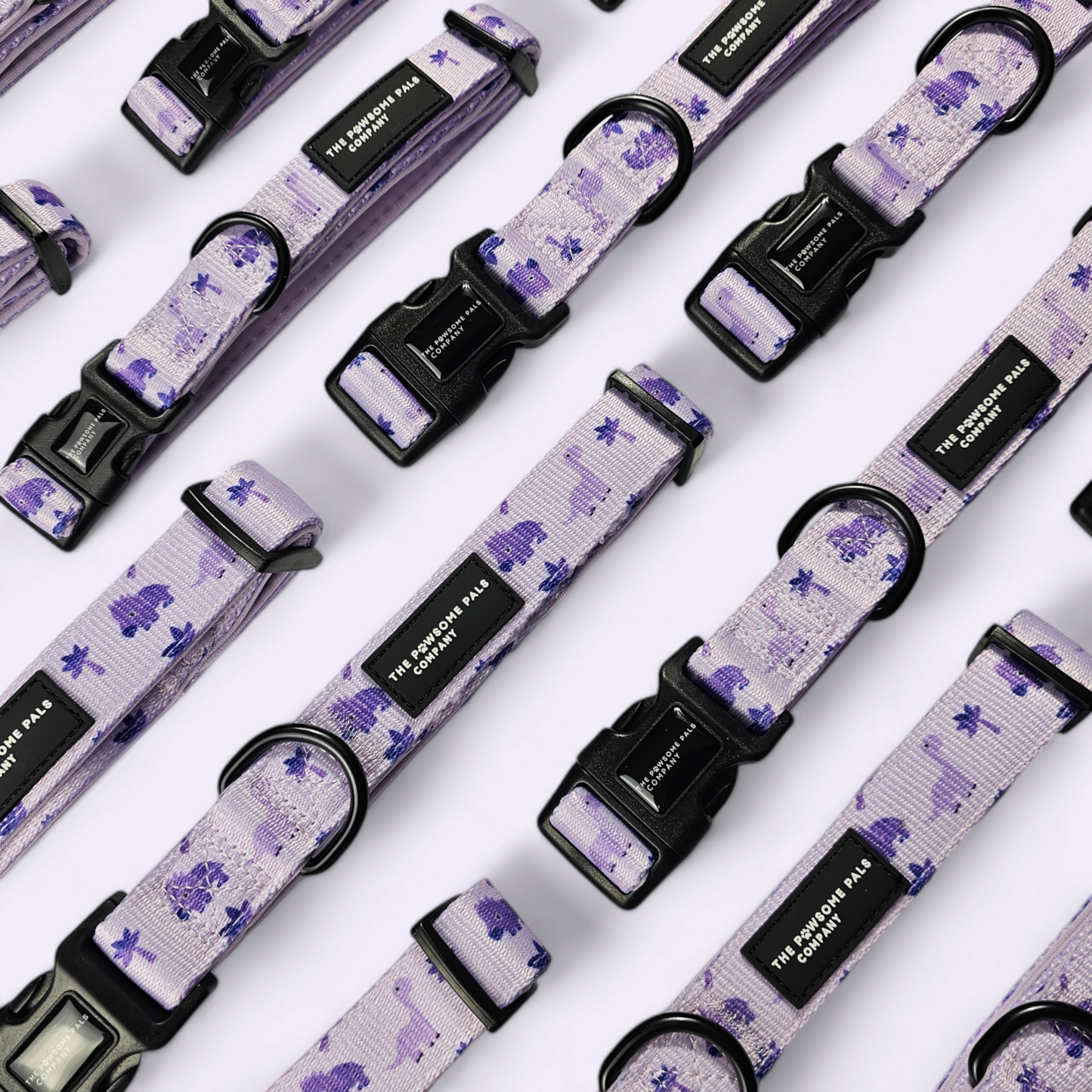 Rocco-RAWRUS Range | Collar | Plush purple