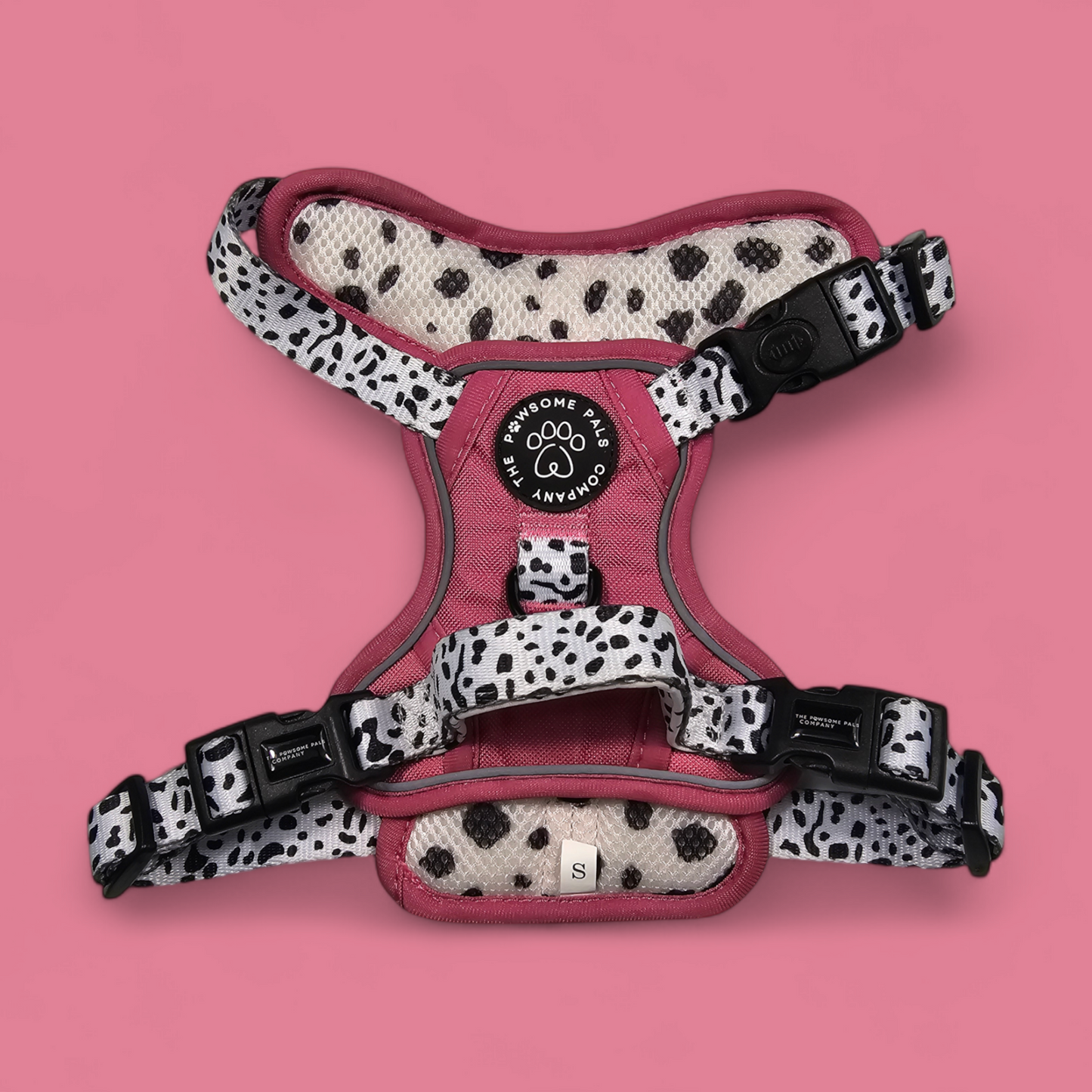 Lavish Berry Dalmatian collection | 3-Click Tough Trail Harness