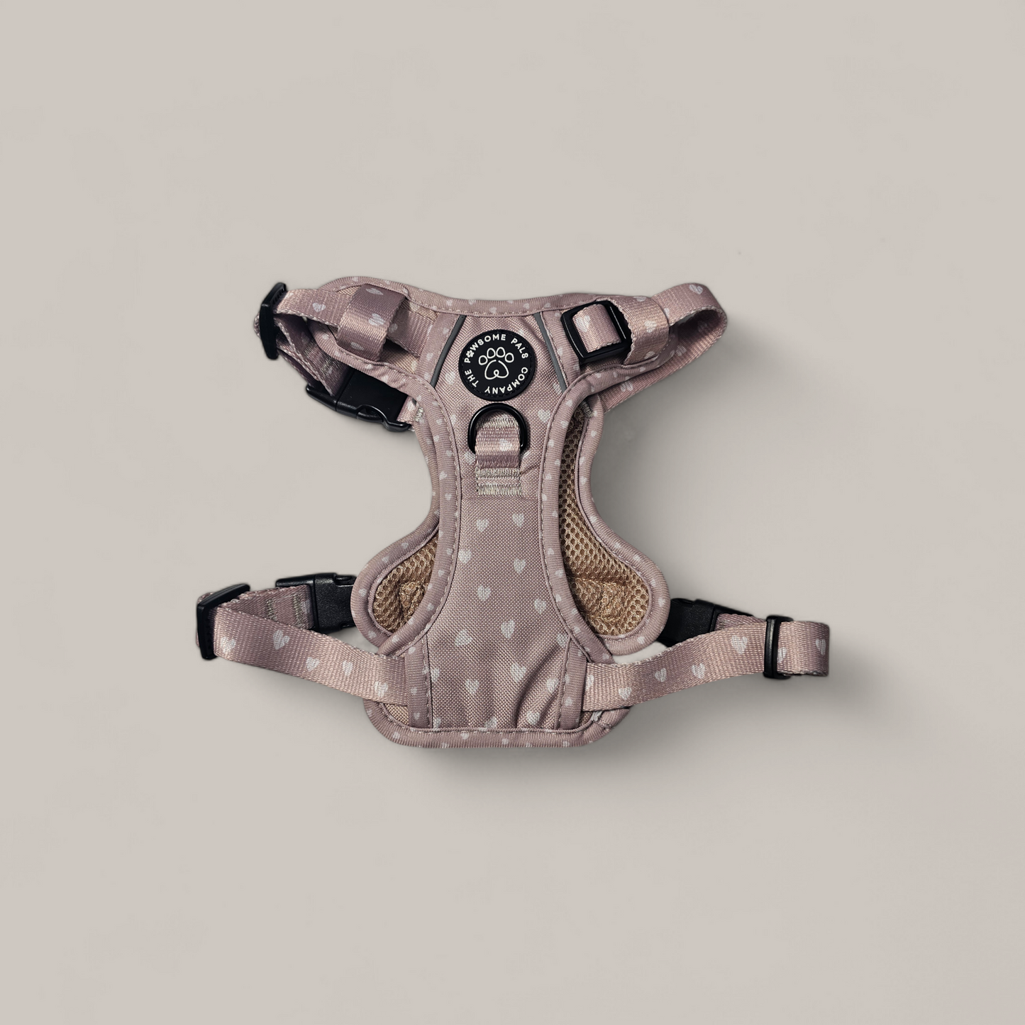 Luxurious Latte Heart Collection | 3-Click Tough Trail Harness