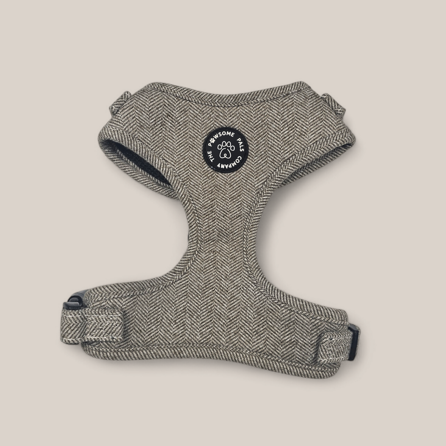 Luxe Tweed Collection | Harness | Biscuit
