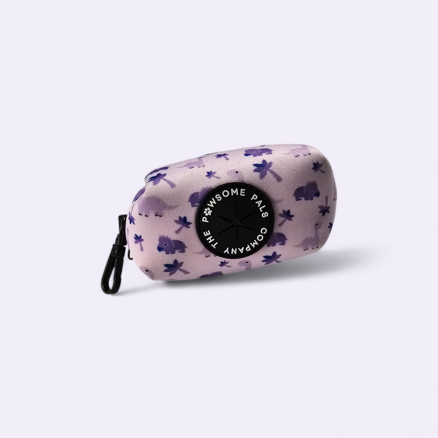 Rocco-RAWRUS Range | Poo bag pouch | Plush purple