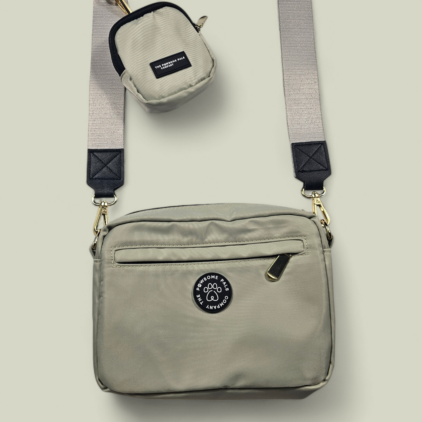 Sage Green Walking Bag & Treat Pouch
