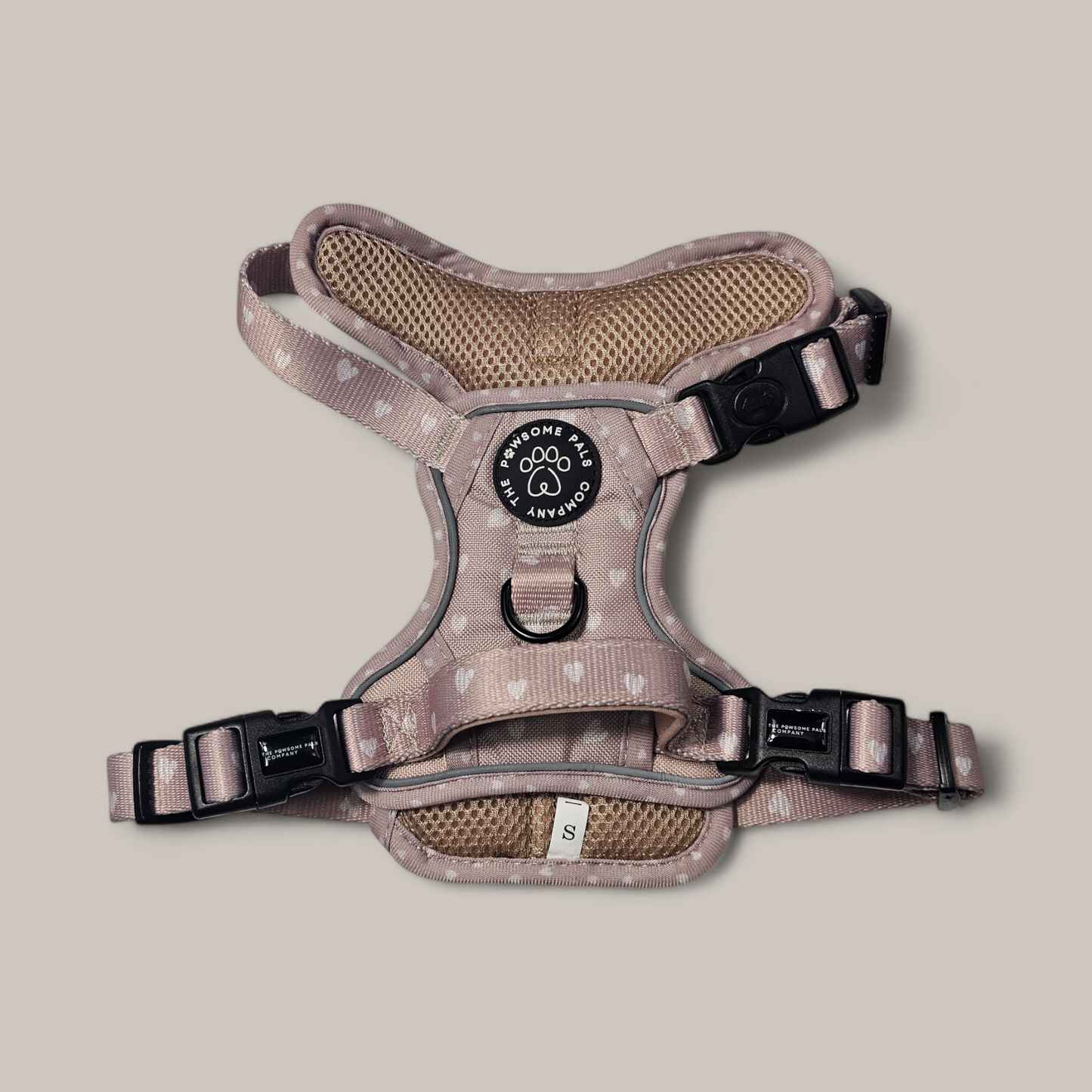 Luxurious Latte Heart Collection | 3-Click Tough Trail Harness