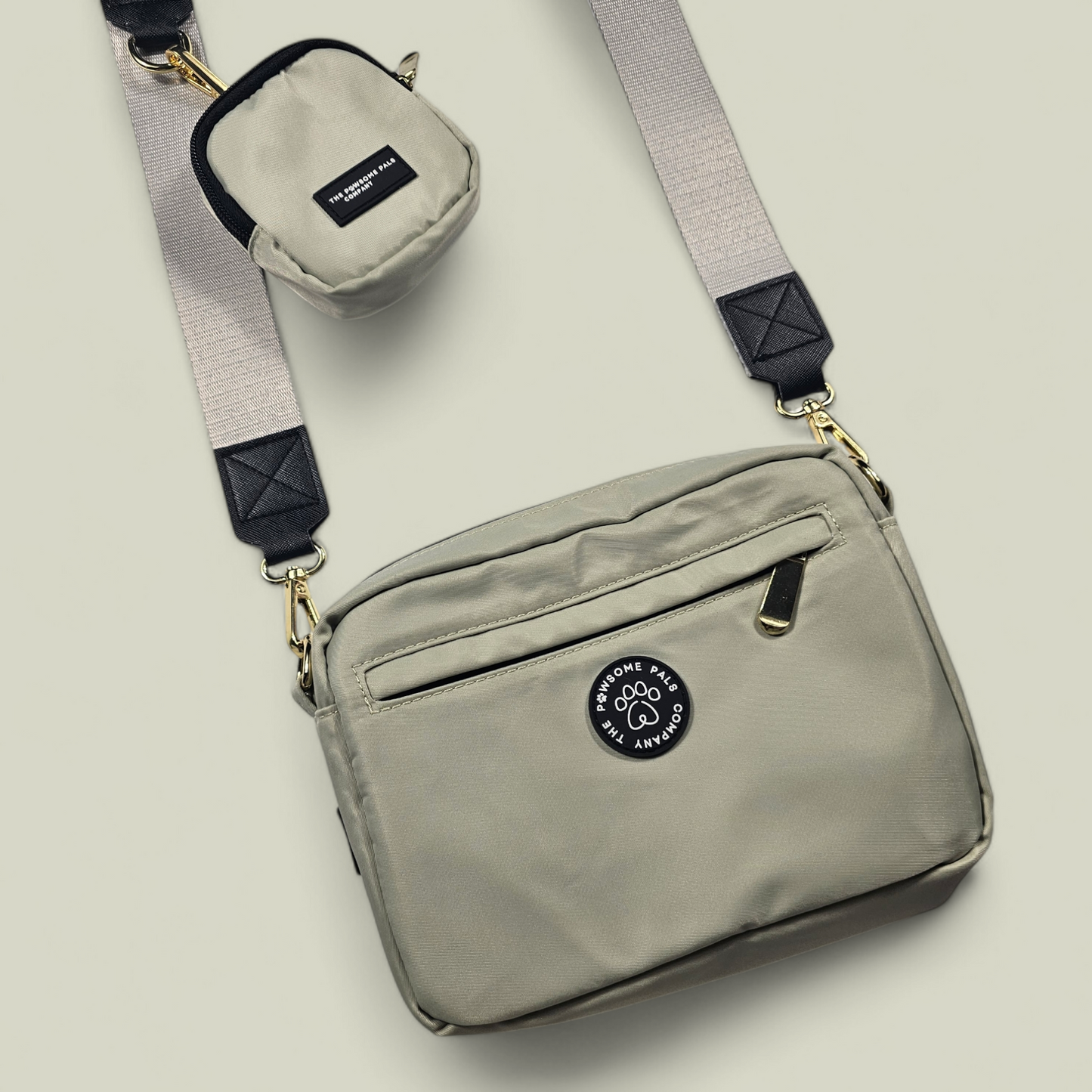 Sage Green Walking Bag & Treat Pouch