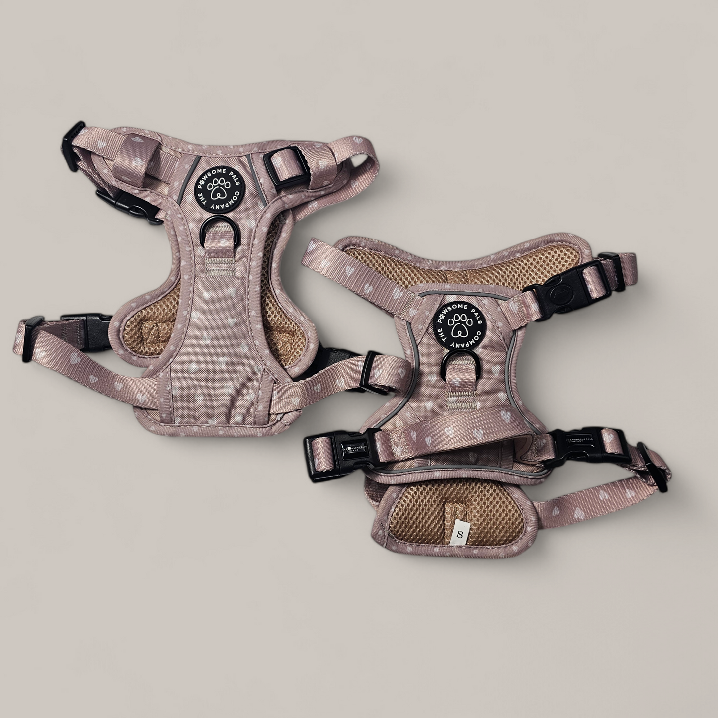 Luxurious Latte Heart Collection | 3-Click Tough Trail Harness