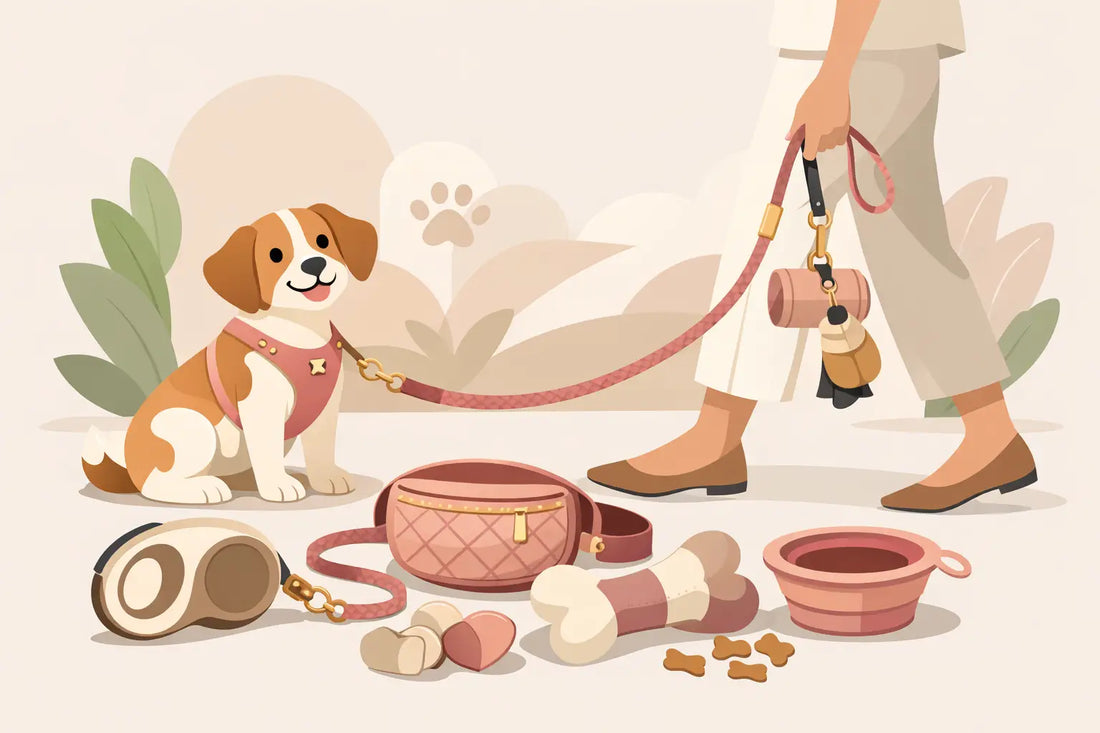 Cute Dog Walking Accessories That Feel Chic