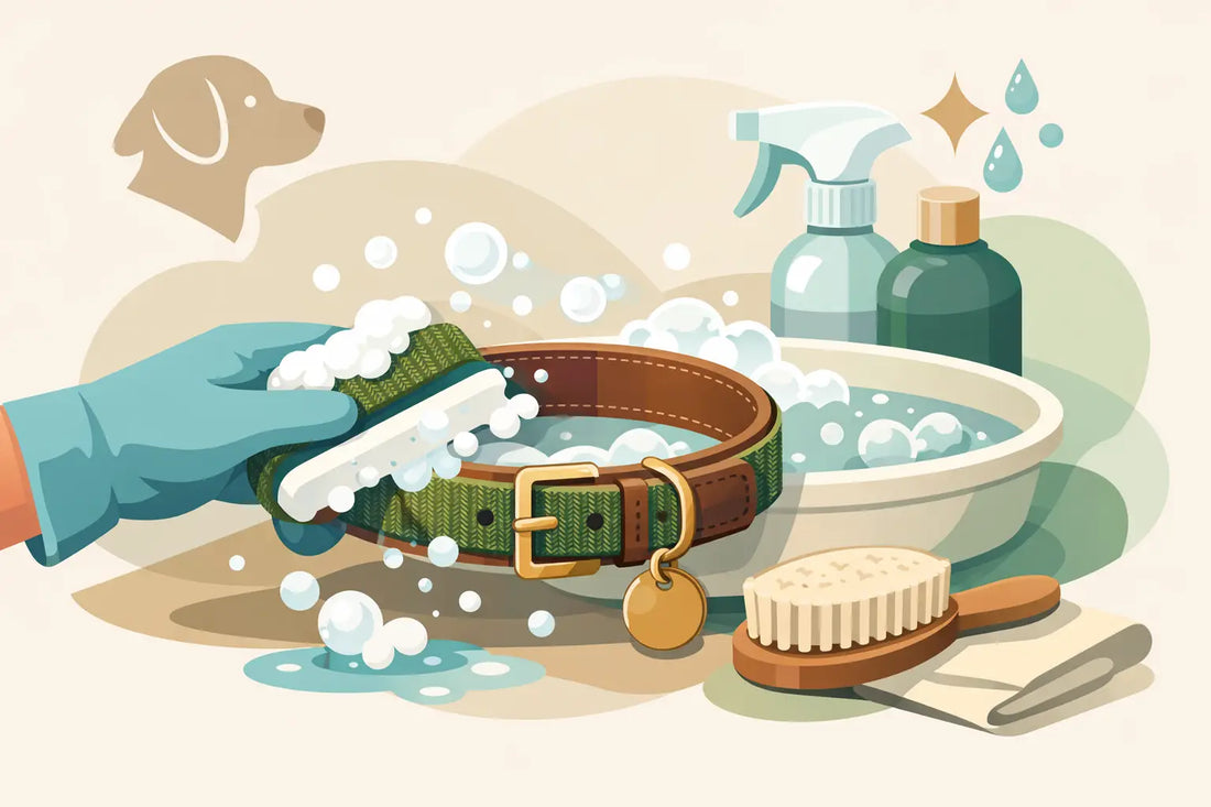 How to Clean Tweed Dog Collars Properly
