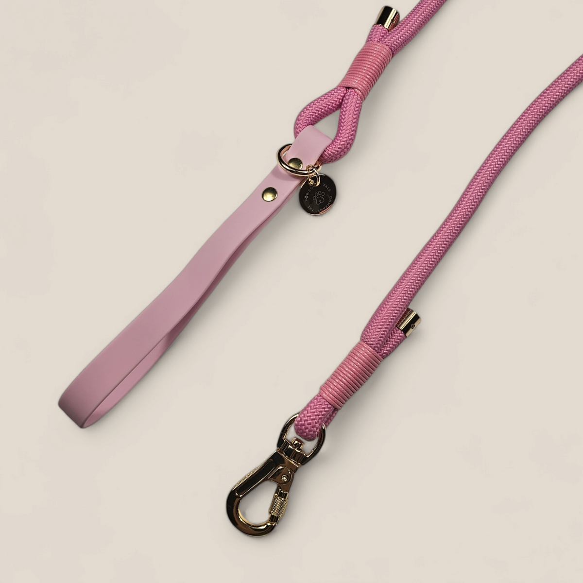 Pink Rope Dog Lead Pink Rope Dog Lead 4ft | The Pawsome Pals Company