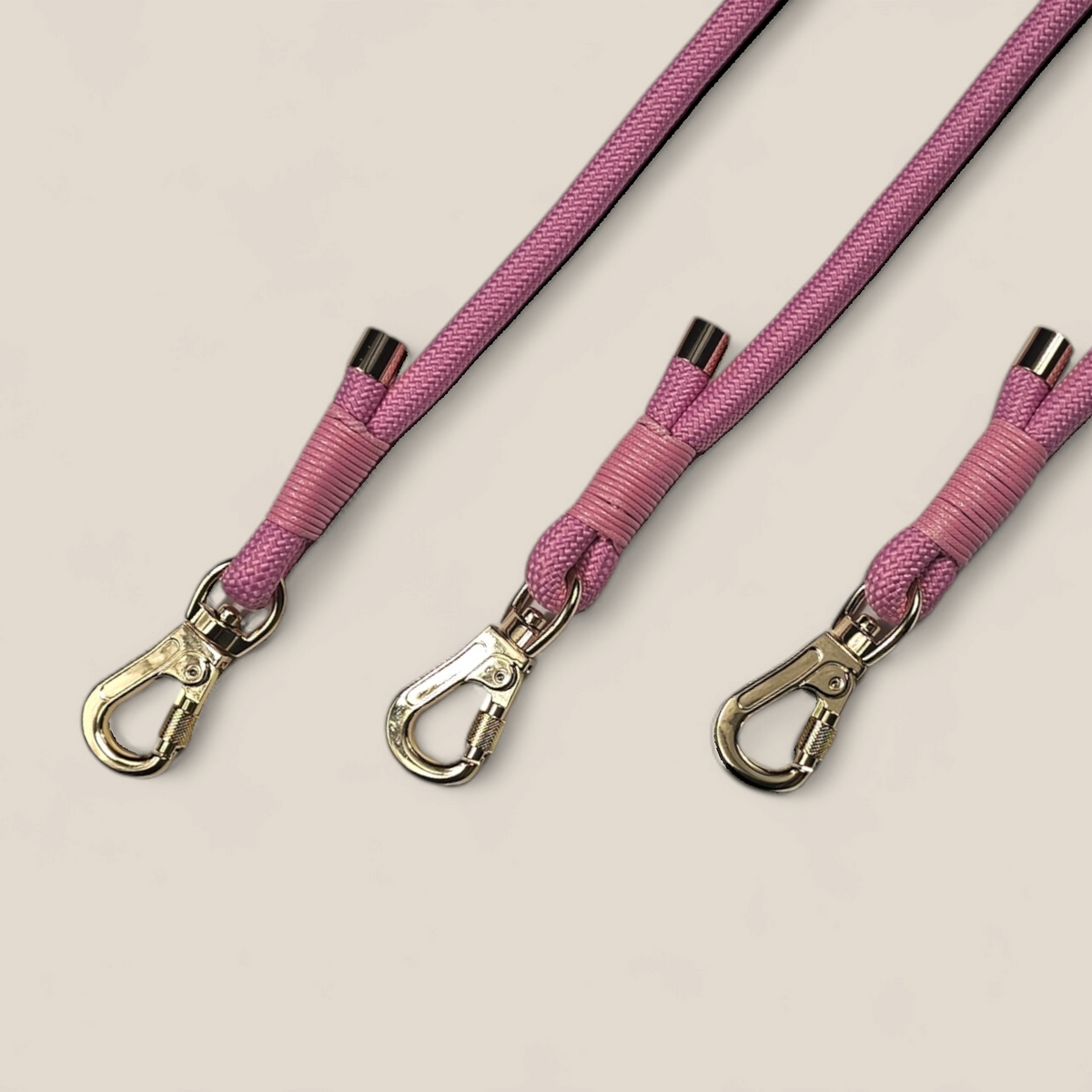 Pink Rope Dog Lead Pink Rope Dog Lead 4ft | The Pawsome Pals Company