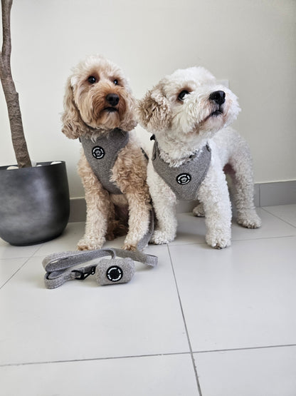 Luxe Tweed Collection | Harness | Biscuit